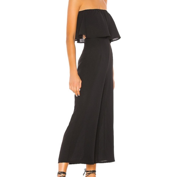 Black Cropped pant set - Picture 2 of 3